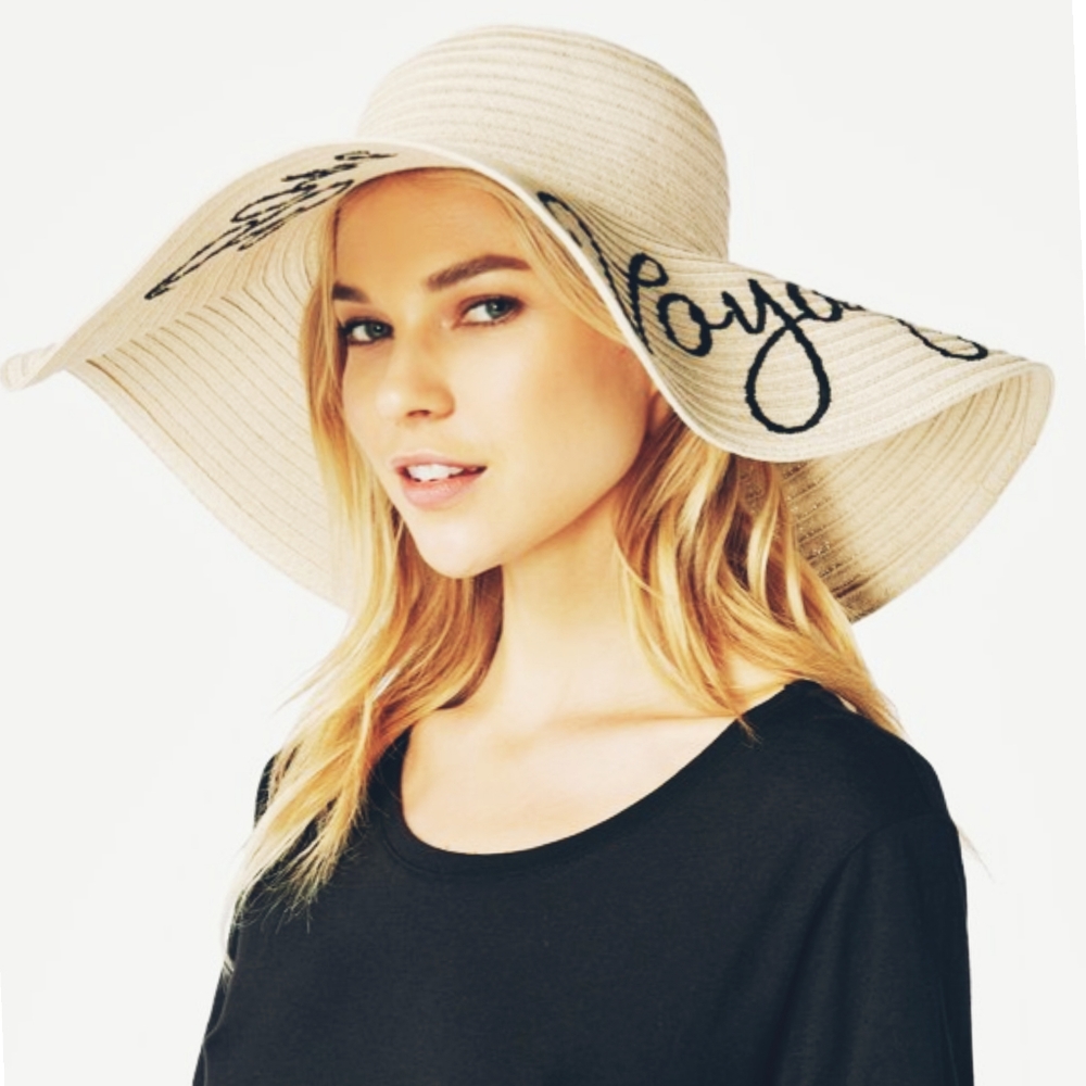 LAST ONE! Bon Voyage, sun hat, spring, derby - Picture 1 of 6